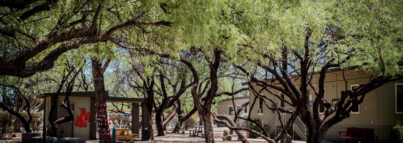 Castlehill Country Day School founded in 1986, sits on 8 mature acres near Craycroft and River Road in Tucson, Arizona.